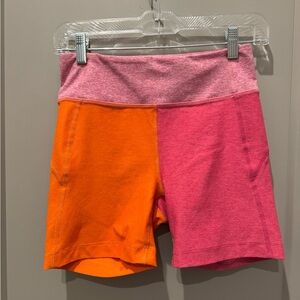 Outdoor Voices Workout Set - Pink and Orange